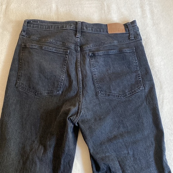 Madewell Wide Leg Jean Black 31 - Picture 6 of 6